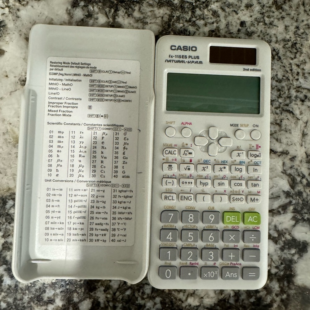 Casio fx-115ES Plus (2nd Edition)